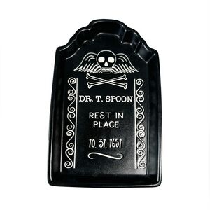NEW Prima Design DR T SPOON REST IN PLACE HALLOWEEN SPOON REST/TRINKET Dish